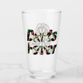 胸のダーツボード熱 タンブラーグラス (裏面)