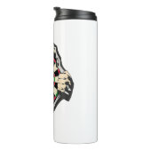 胸のダーツボード熱 タンブラー (回転右)