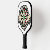 胸のダーツボード！ ピックルボールラケット (左)