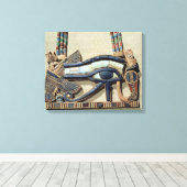 胸の目 キャンバスプリント (インサイチュ (ウッドフロア))