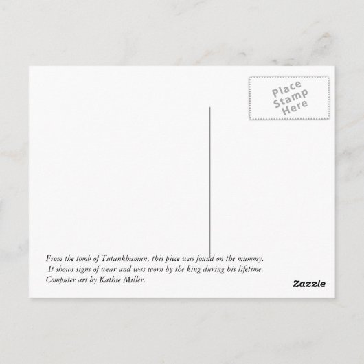 胸の目 ポストカード (裏面)