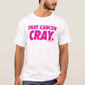 胸を"その蟹座のCray"のTシャツ保って下さい Tシャツ (正面)