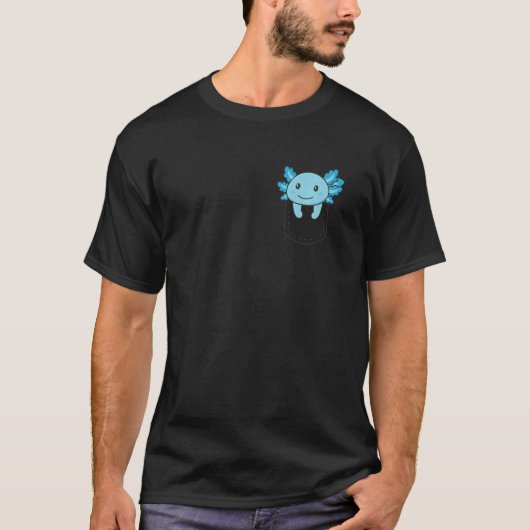 胸ポケットの軸索の軸索 Tシャツ (正面)