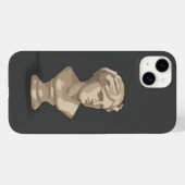 胸像アート iPhoneケース Case-Mate iPhoneケース (裏面 (横))