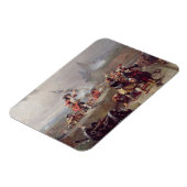 胸壁の格納(キャンバス上の油) マグネット (左側)