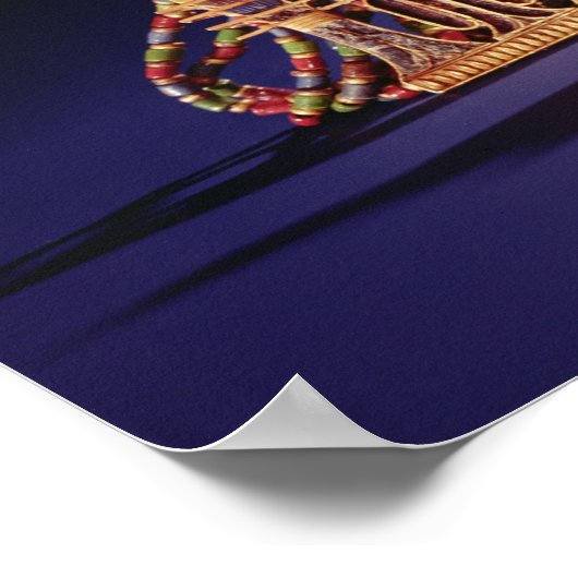 胸柱の胸部と胸部の眼部 ポスター (角)