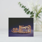 胸柱の胸部と胸部の眼部 ポストカード (スタンド正面)