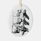 胸椎 セラミックオーナメント (右)