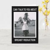 胸減少はよく得ます カード (黄色い花)