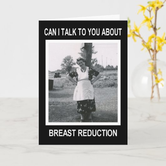 胸減少はよく得ます カード (黄色い花)