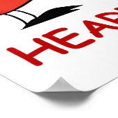 胸焼け ポスター (角)