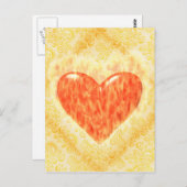 胸焼け ポストカード (正面/裏面)