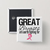 胸素晴らしは戦う価値がある 缶バッジ (正面&裏面)