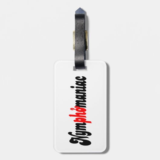 胸腺狂 ラゲッジタグ (裏面縦)