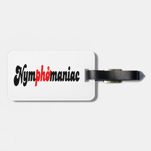 胸腺狂 ラゲッジタグ (裏面横)