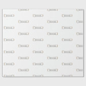 胸部ストレッチャー ラッピングペーパー (フラット)