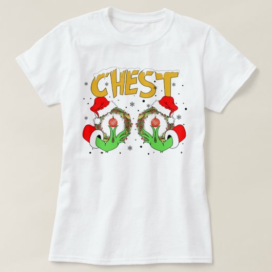胸部ナット Tシャツ (デザイン正面)