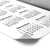 胸部X線カレンダー～ポスター ポスター (角)