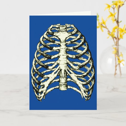 胸郭の青銅 カード (黄色い花)