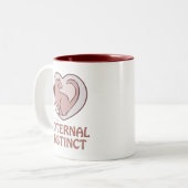 胸骨本能 ツートーンマグカップ (正面左)