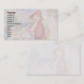 胸(母性)の子供、 名刺 (正面/裏面)