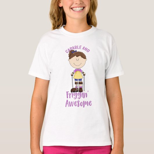能力とフリギン素晴らし Tシャツ (正面)