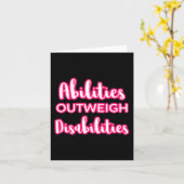 能力は障害を上回る先生特殊Ed カード (黄色い花)