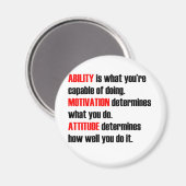 能力動機づけ姿勢 マグネット (正面/裏面)