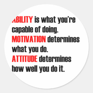 能力動機づけ姿勢 ラウンドシール