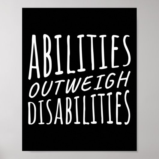 能力障害行動セラピー ポスター (正面)