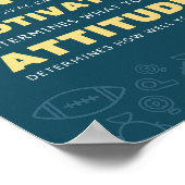 能力、動機、態度のインスピレーション ポスター (角)