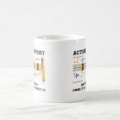 能動輸送は溶考え融バランスではない コーヒーマグカップ (中央)