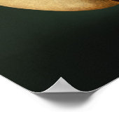 能楽堂コミカル面 ポスター (角)