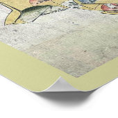 能狂言末広狩（葛飾北斎） ポスター (角)