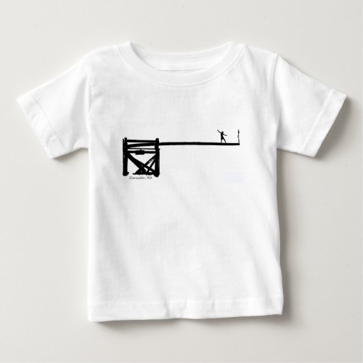 脂っこいツツ ベビーTシャツ (正面)