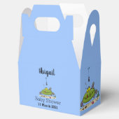 脂肪おもしろい空腹のグリーンフィッシュ魚釣り漫画 フェイバーボックス (オープン)