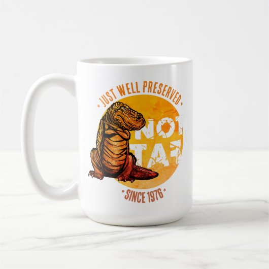 脂肪ではない、よく保存後[年]マグカップ コーヒーマグカップ (左)