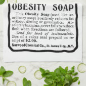 脂肪は愚かなキッチンタオルだ キッチンタオル (折り畳み)