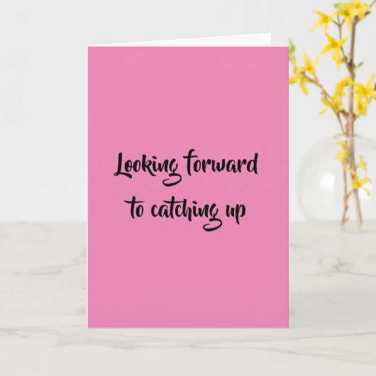 脂肪を噛む カード (黄色い花)