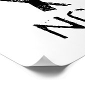 脂肪を燃やす。NOT油（ハイキング） ポスター (角)