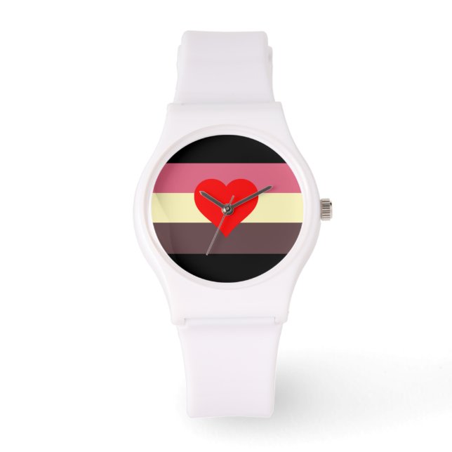 脂肪プライド 腕時計 (正面)