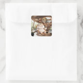 脂肪分と生臭いコーヒー時間 スクエアシール (バッグ)