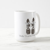 脂肪吸引術: 皮及び骨はシリーズを話します コーヒーマグカップ (正面右)