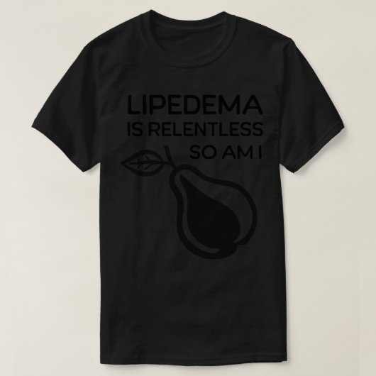 脂肪浮腫 Tシャツ (デザイン正面)