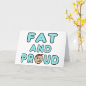 脂肪誇りを持ったと カード (黄色い花)