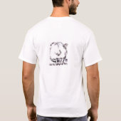 脂肪質か柔らかい Tシャツ (裏面)