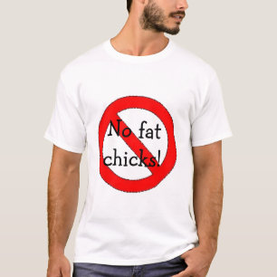脂肪質のひよこのTシャツ無し Tシャツ