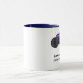 脂肪質のトラック マグカップ (中央)