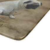 脂肪質のパグのまな板 カッティングボード (角)