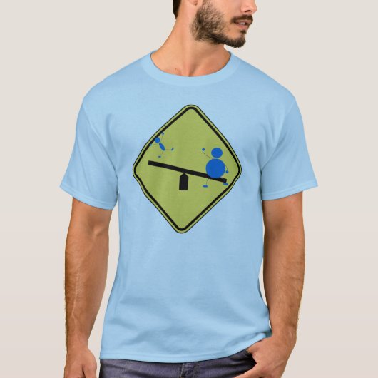 脂肪質の人の復讐 Tシャツ (正面)